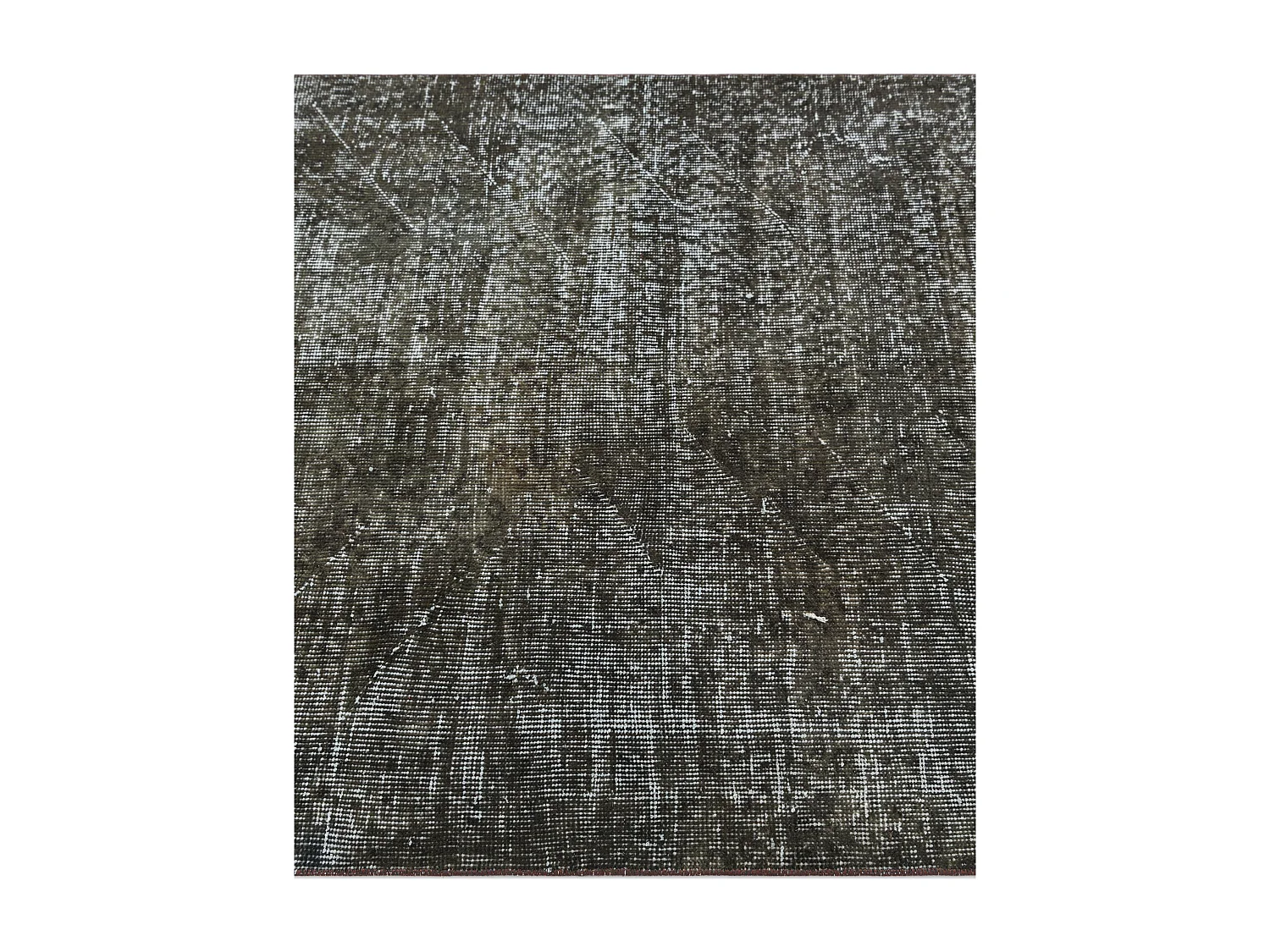 Tapis de laine 109x206 noir Ultra Vintage