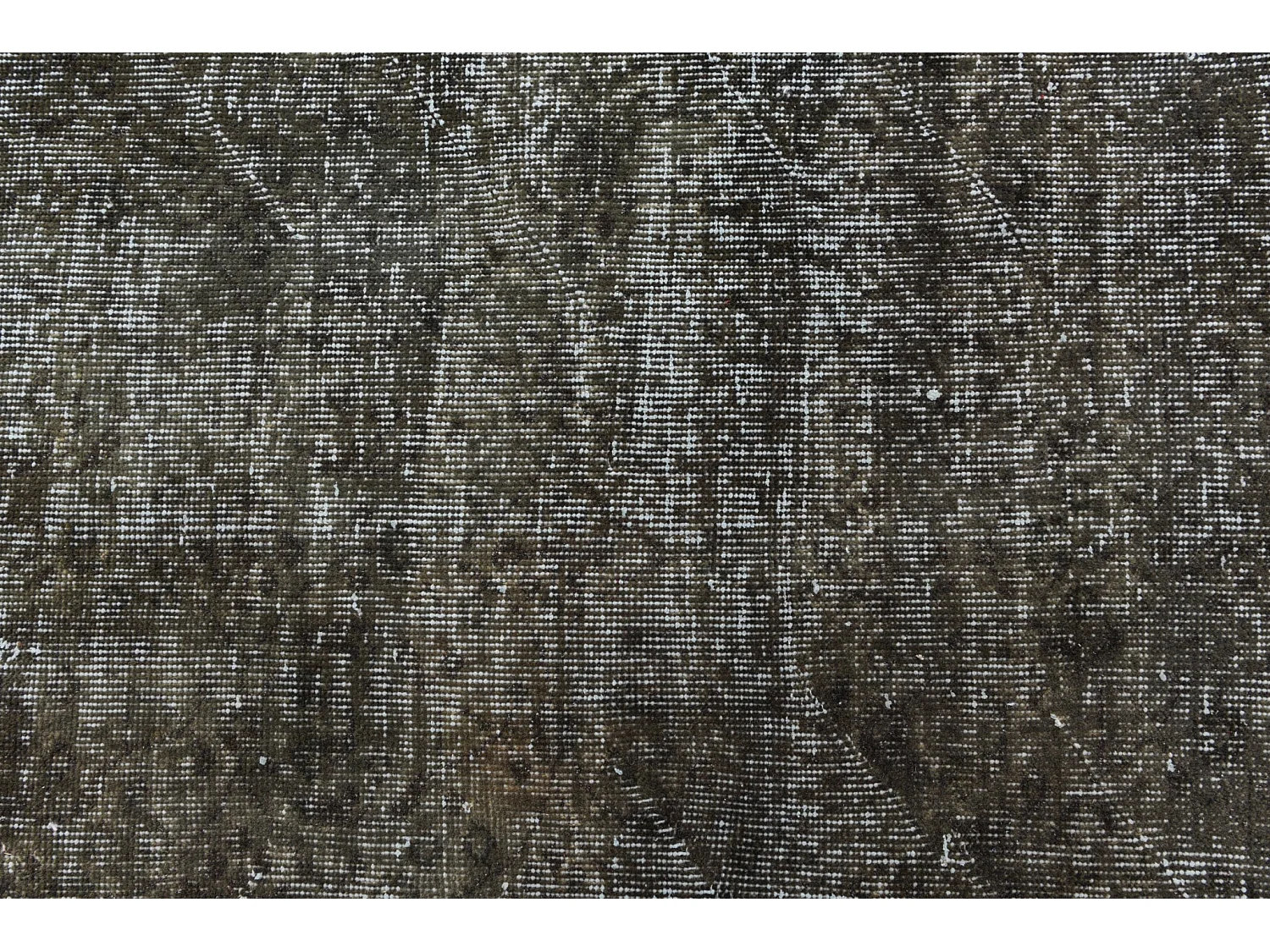 Tapis de laine 109x206 noir Ultra Vintage