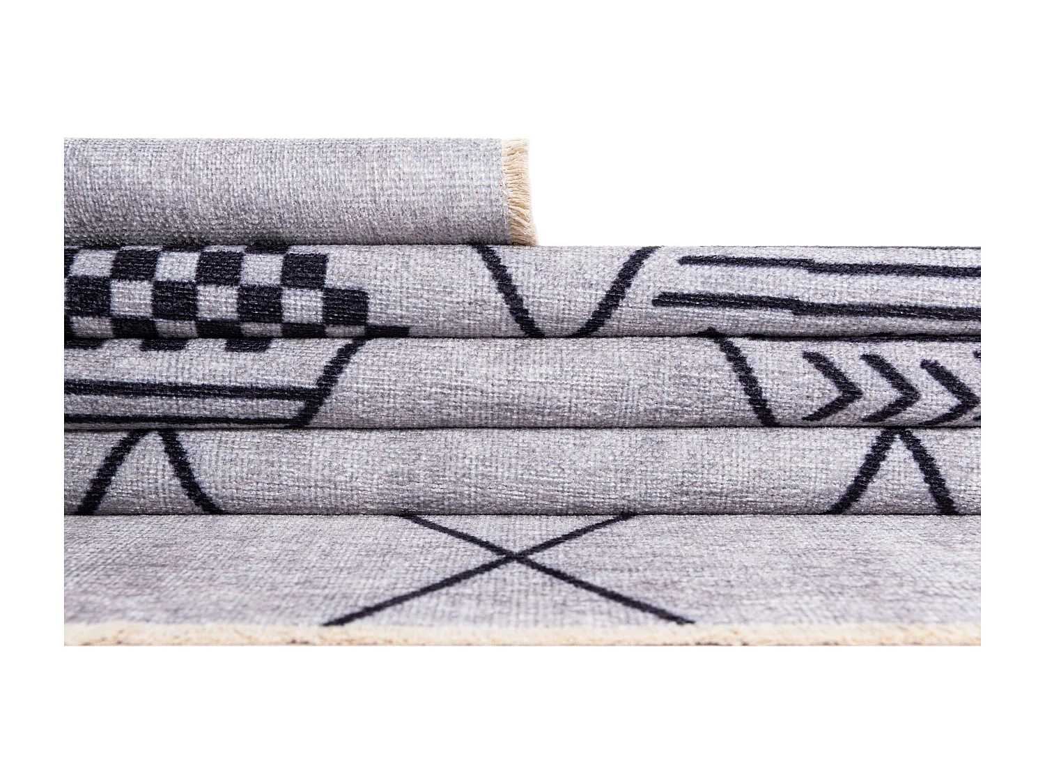 Tapis 65x185 gris Kriens Maya