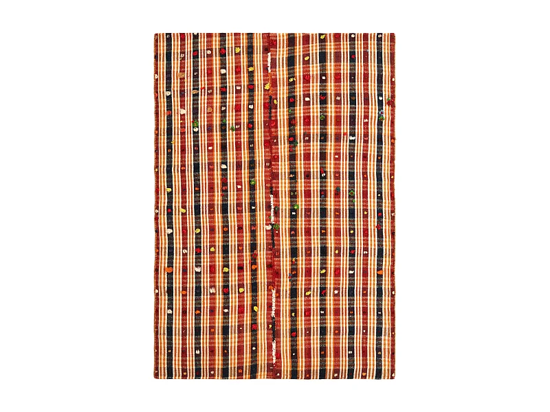 Wollteppich 134x193 Rot Jajim