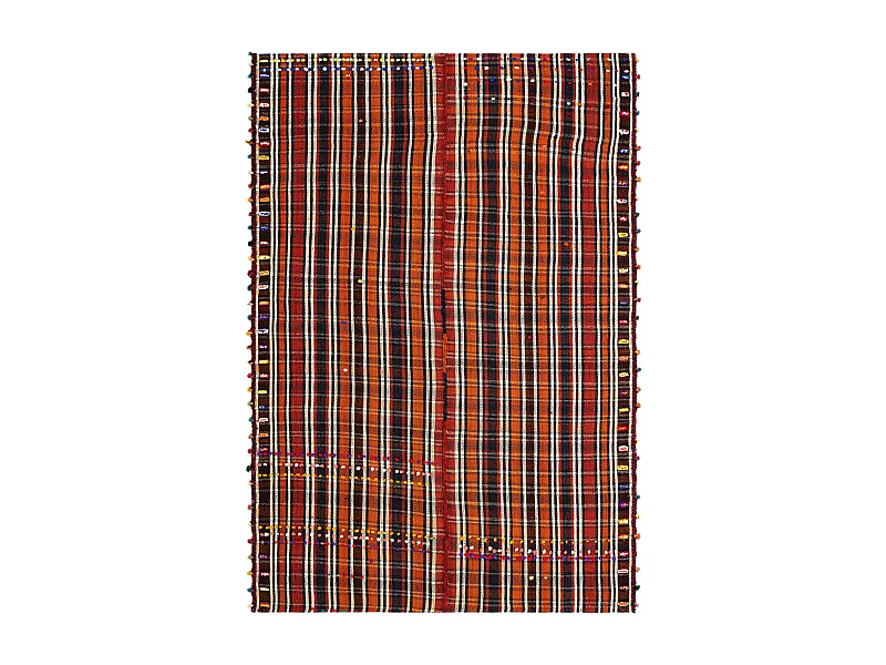 Wollteppich 147x213 Rot Jajim