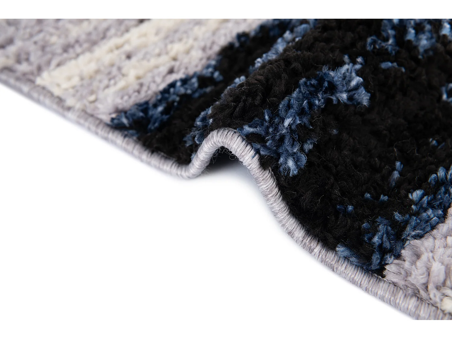 Hoogpolig tapijt 185x125 Blauw Frauenfeldnea