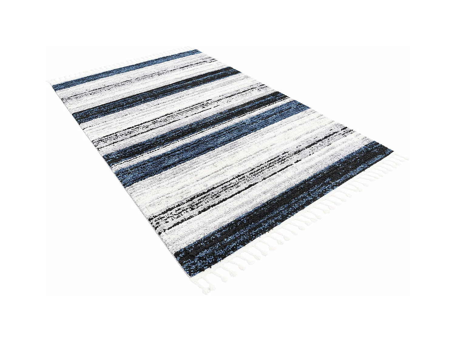 Hoogpolig tapijt 185x125 Blauw Frauenfeldnea
