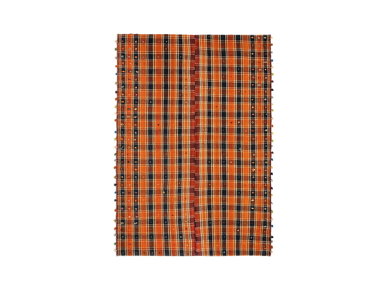 Tapis de laine 149x217 rouge Jajim