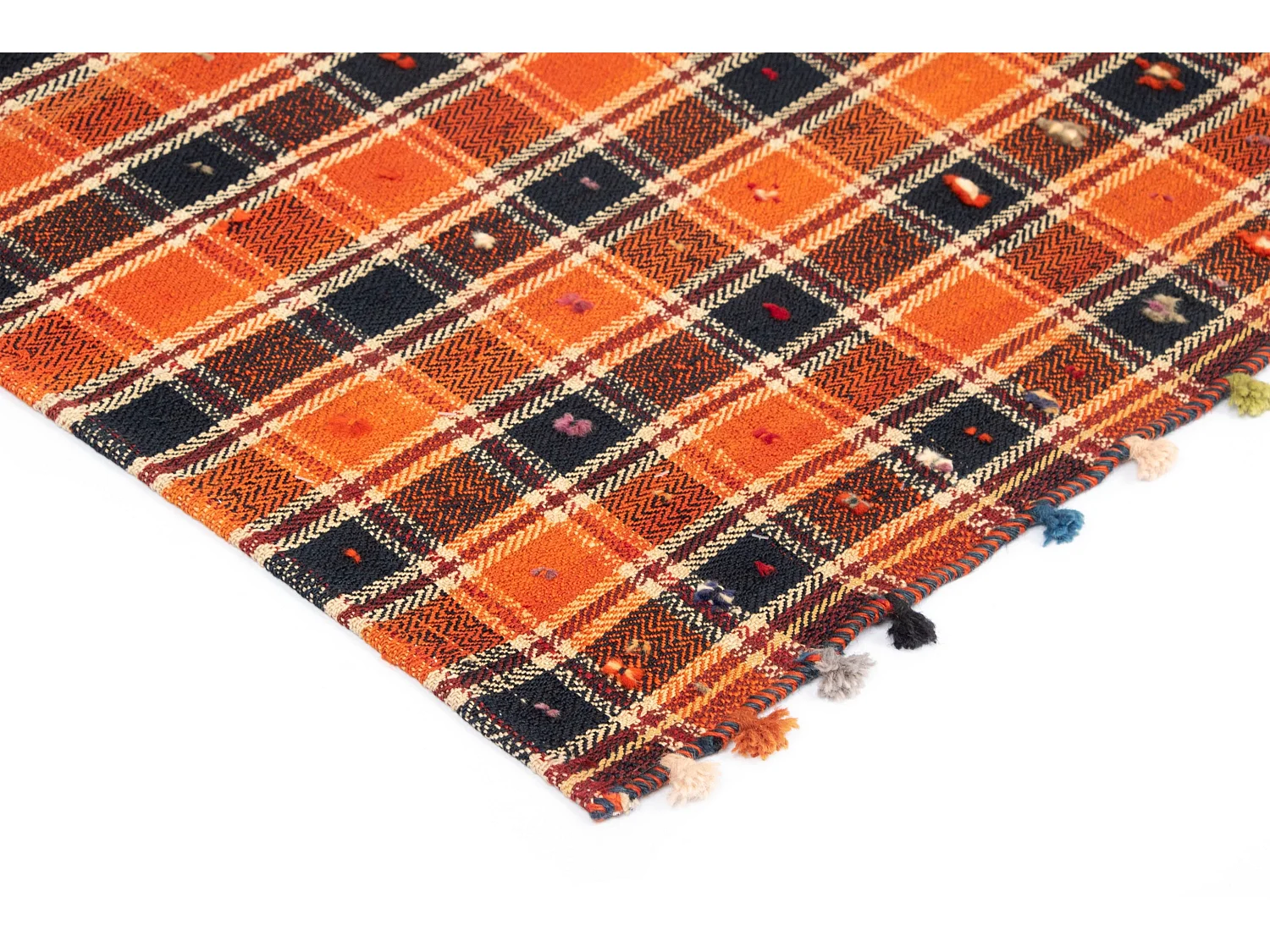 Wollteppich 149x217 Rot Jajim