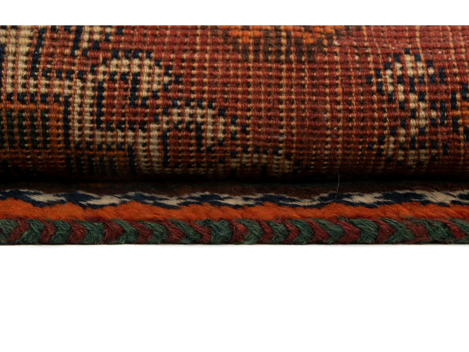 Tapis de laine 135x244 brun Gabbeh