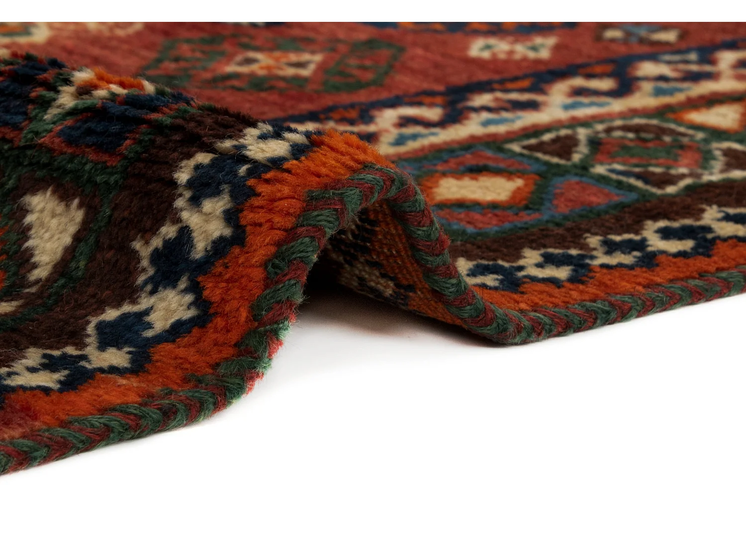 Tappeto in lana 135x244 marrone Gabbeh