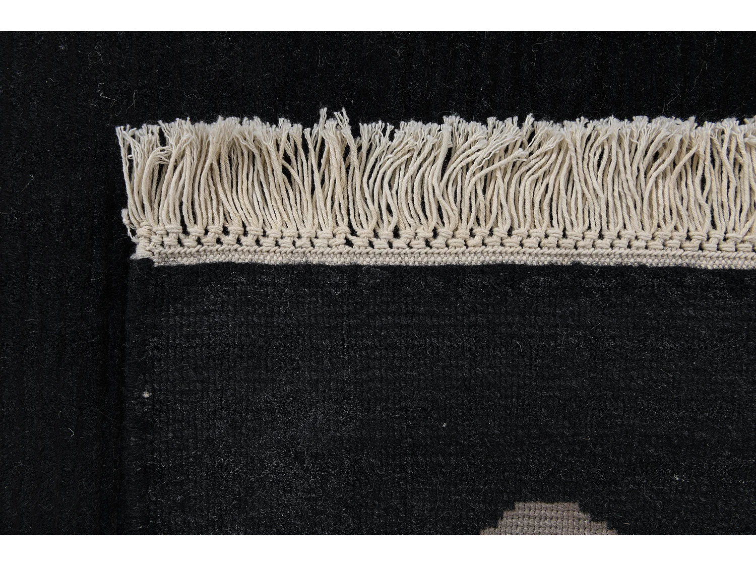 Tapis de laine 173x241 noir Darya