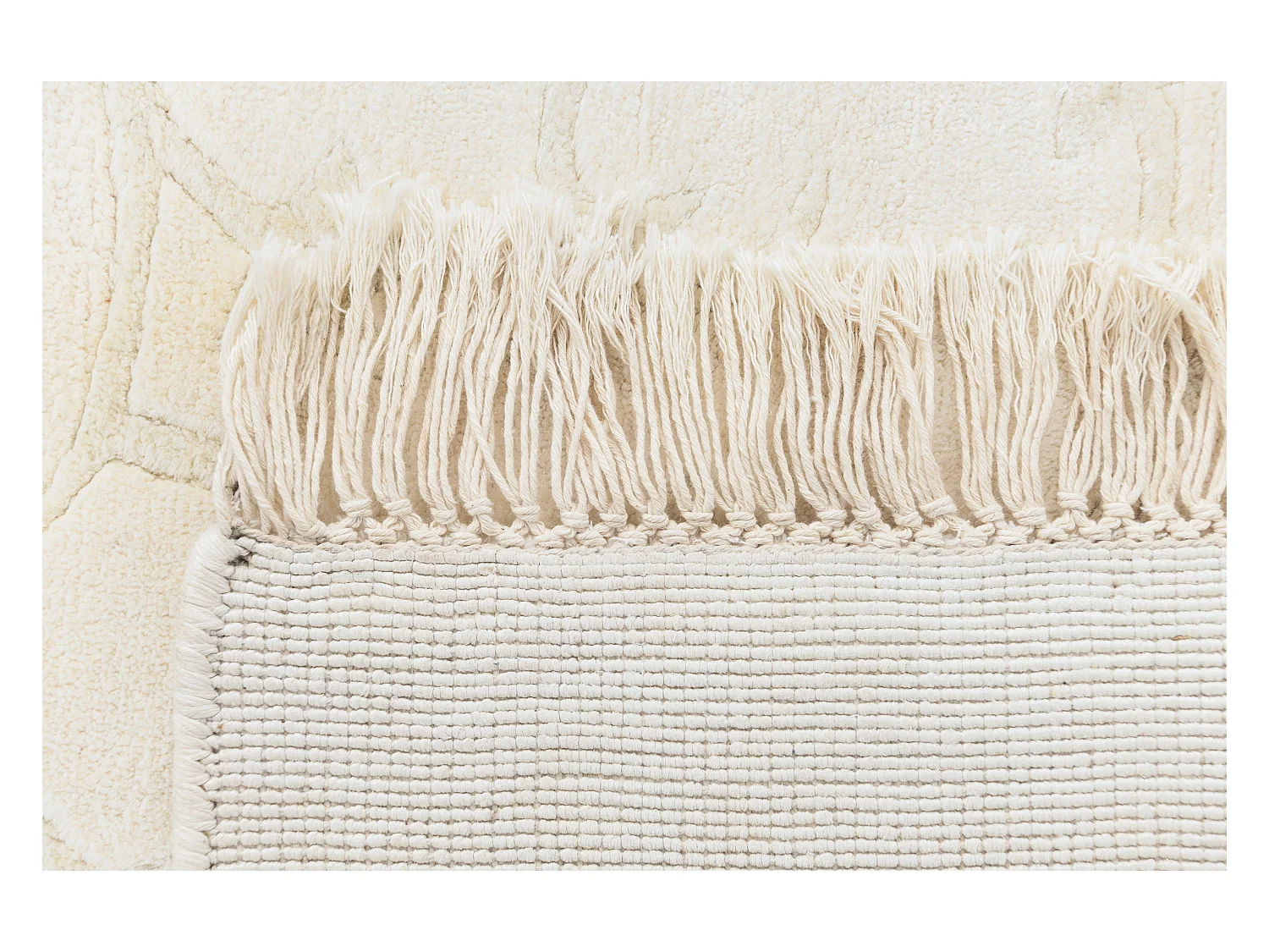 Wollteppich 119x178 Beige Darya