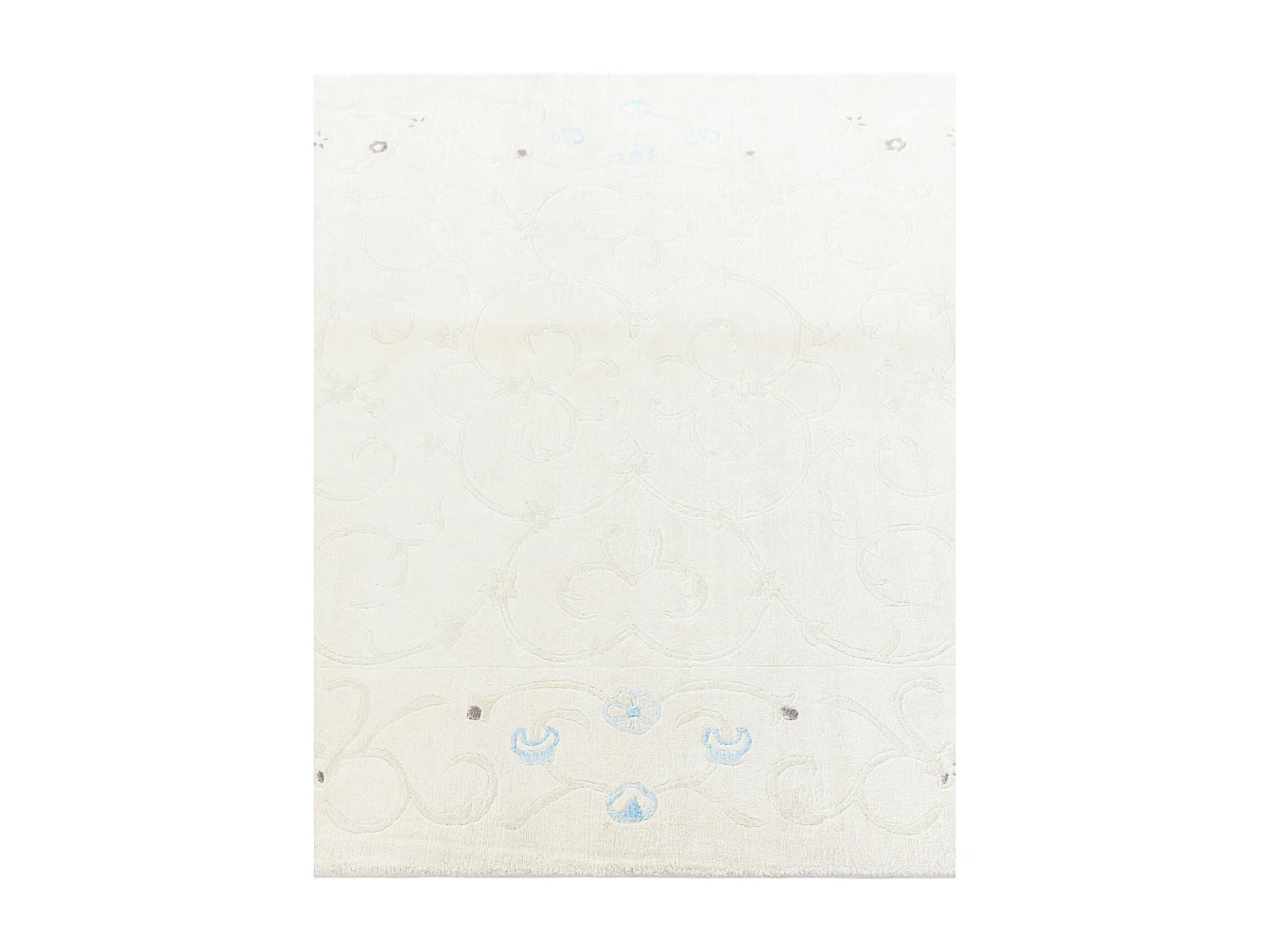 Tapis de laine 119x178 beige Darya