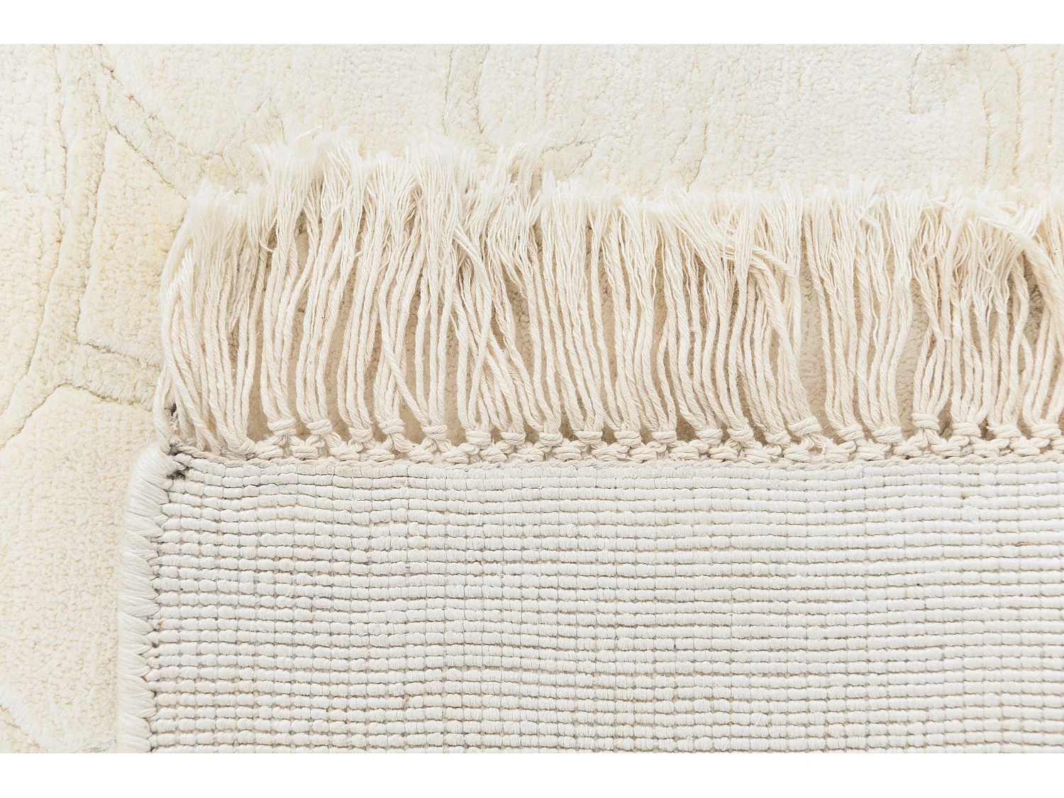 Tapis de laine 119x178 beige Darya