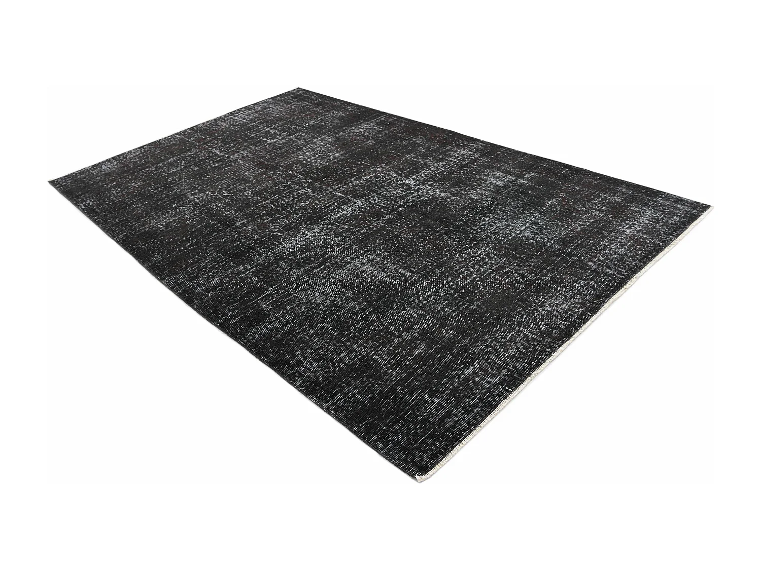 Tappeto in lana 173x272 nero Ultra Vintage