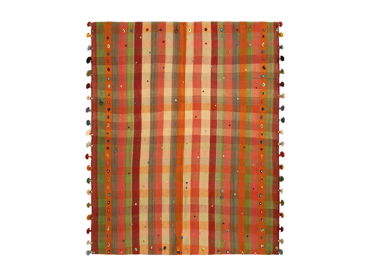 Woltapijt 187x149 Veelkleurig Jajim