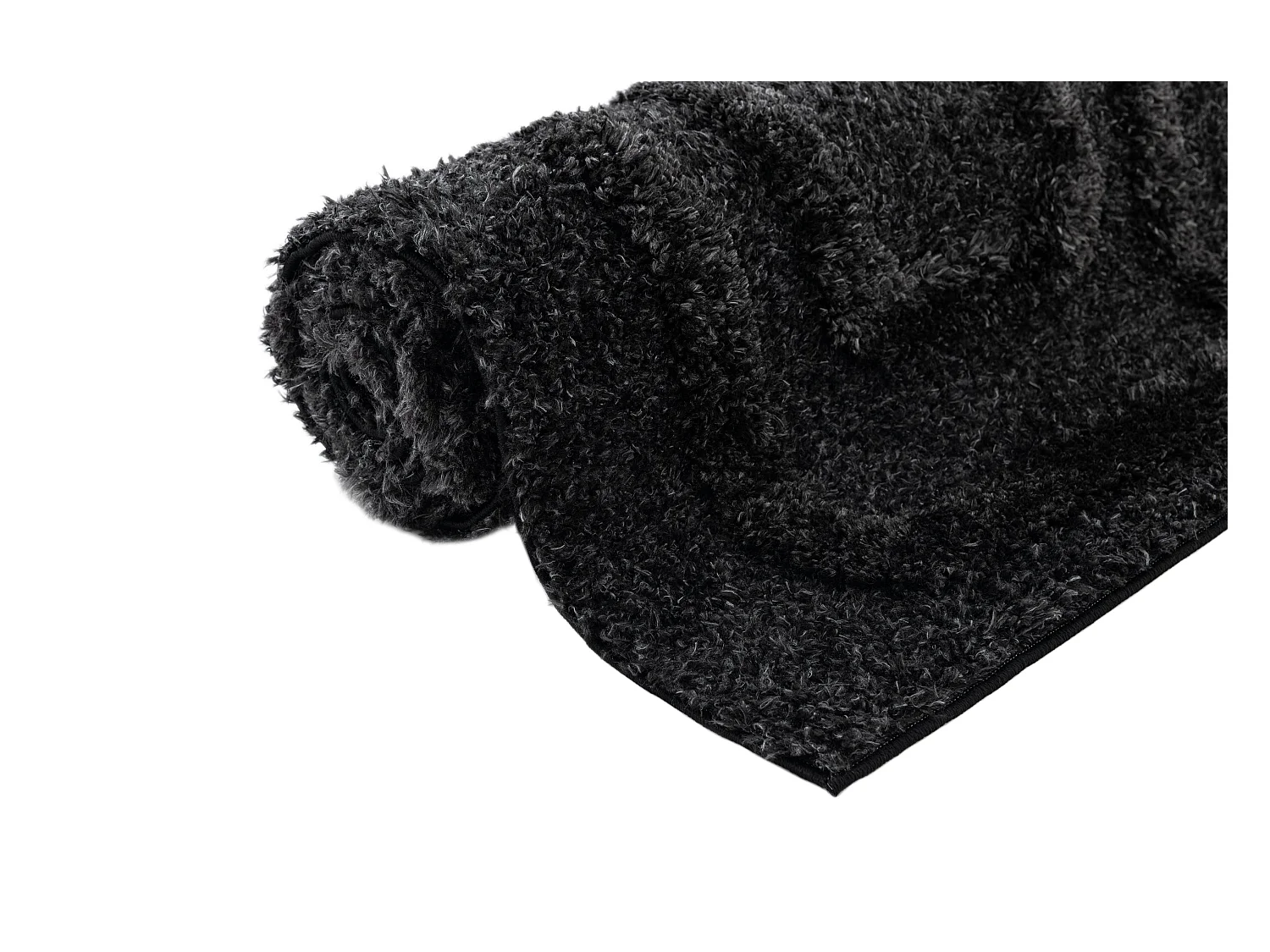 Hoogpolig tapijt 185x125 Zwart Thun Artem