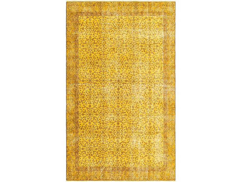 Wollteppich 150x249 Gelb Ultra Vintage