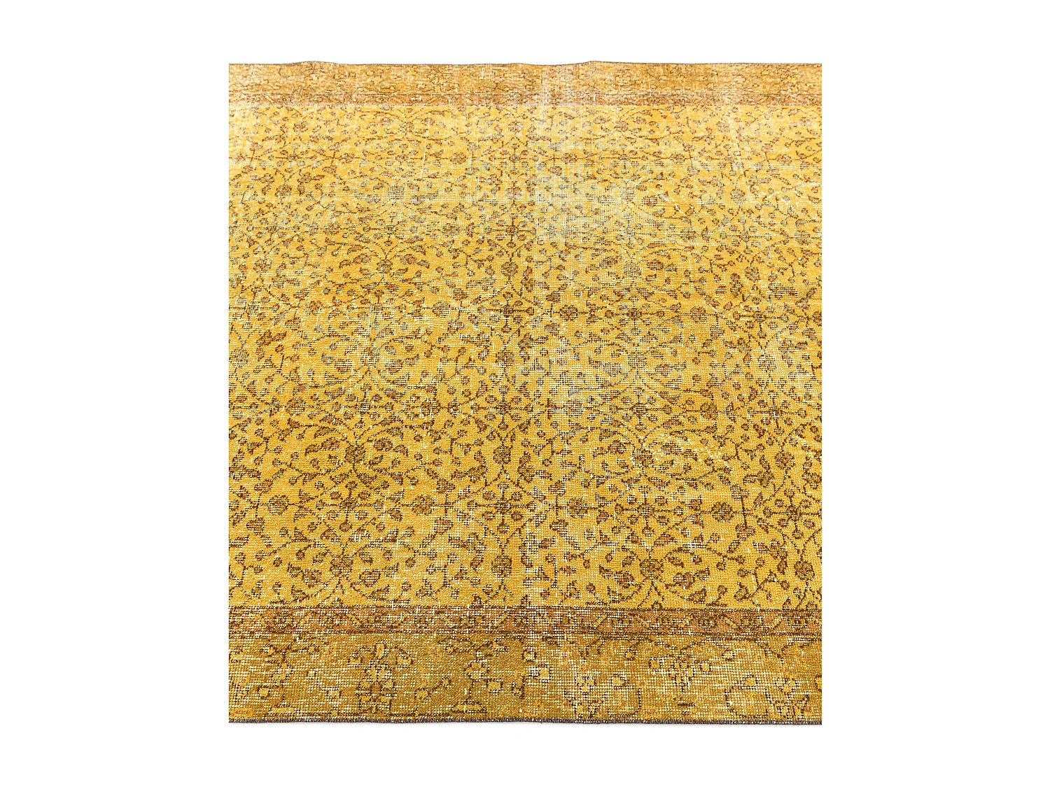 Wollteppich 150x249 Gelb Ultra Vintage