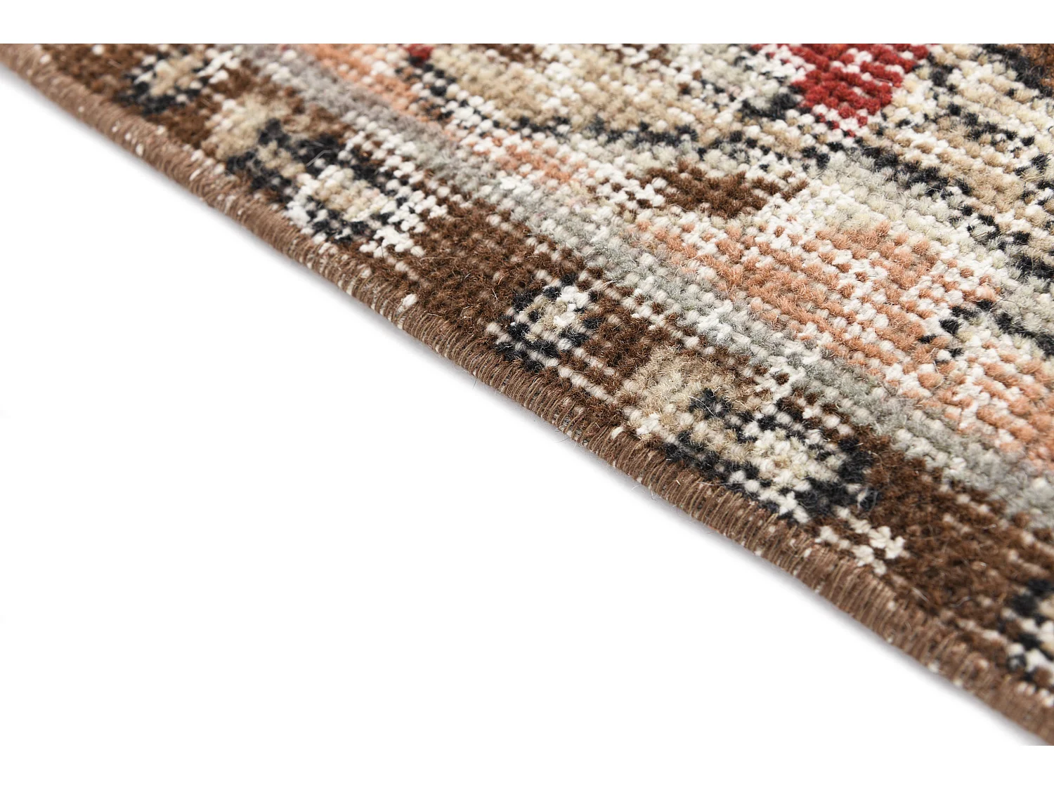 Tapis de laine 137x251 brun Ultra Vintage