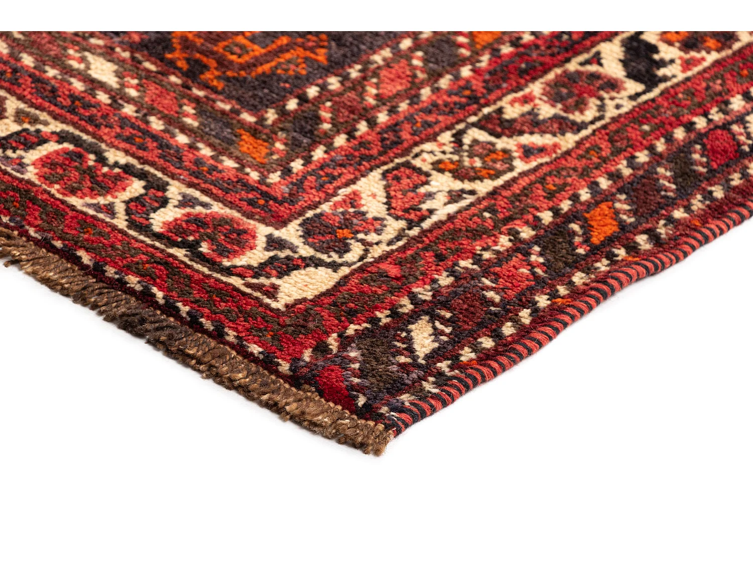 Tapis de laine 214x310 rouge Ghashghai