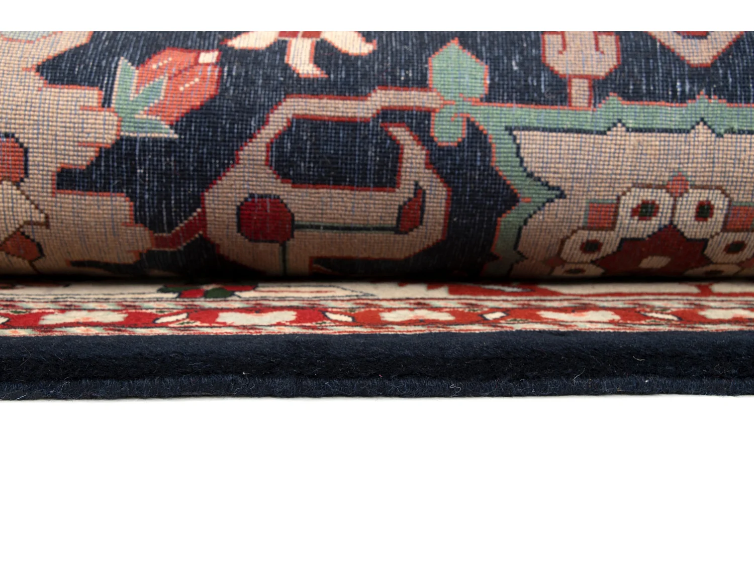 Tappeto in lana 250x362 Blu Tabriz