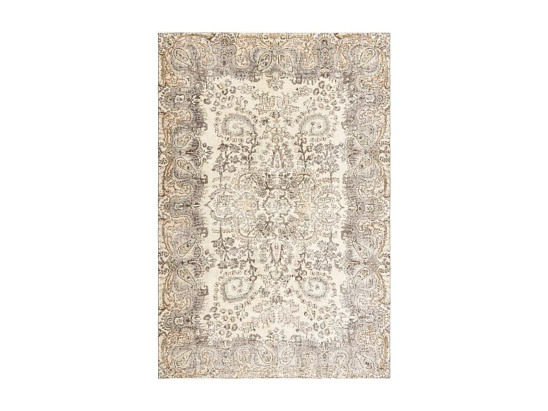 Tapis de laine 206x307 beige Ultra Vintage