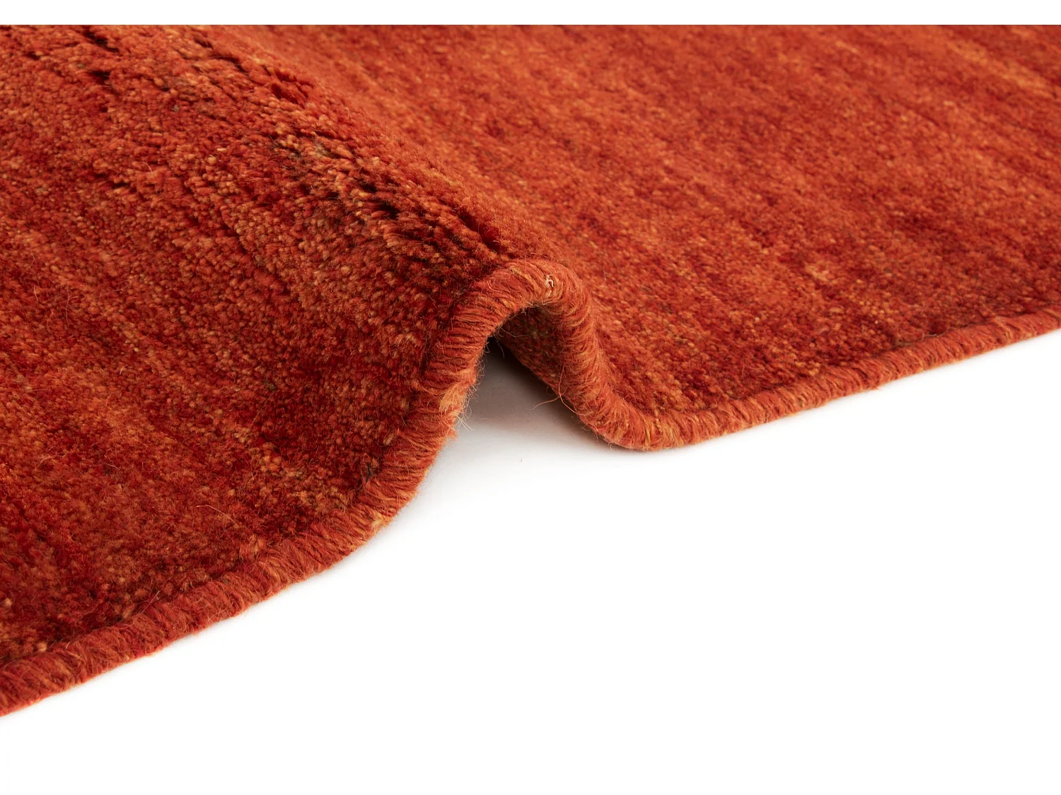 Wollteppich 106x145 Rot Gabbeh