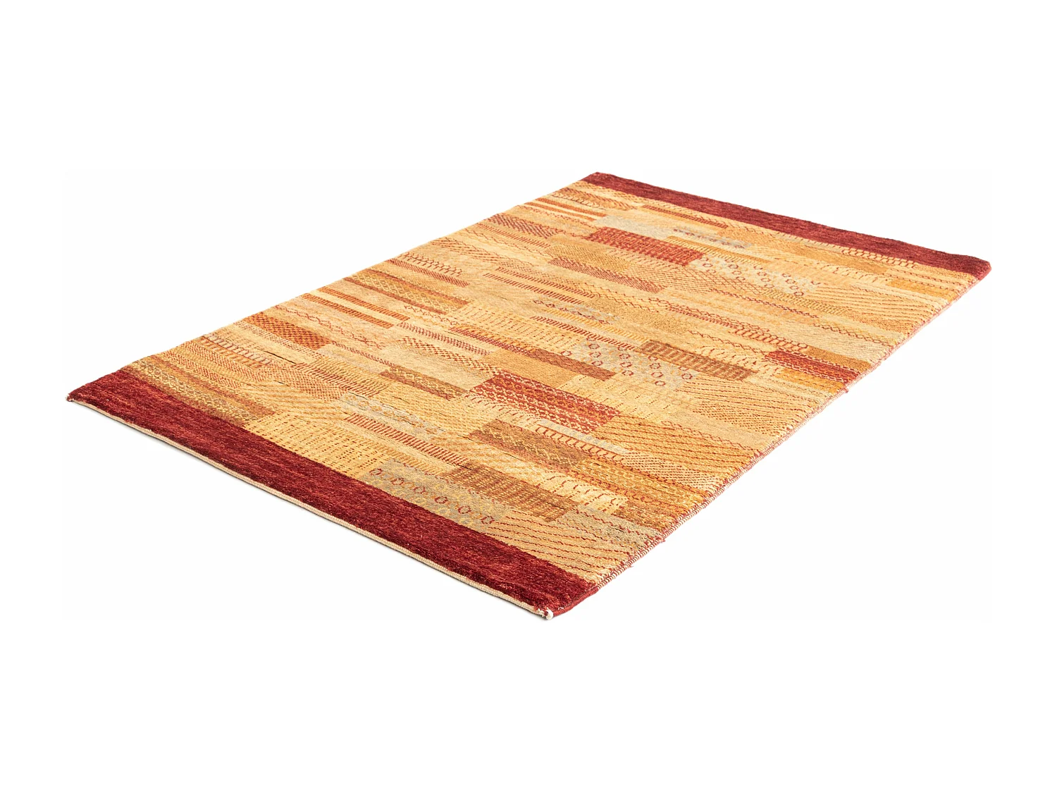 Tapis de laine 99x154 beige Juma