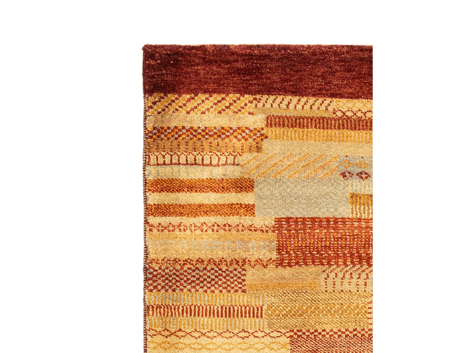 Tapis de laine 99x154 beige Juma