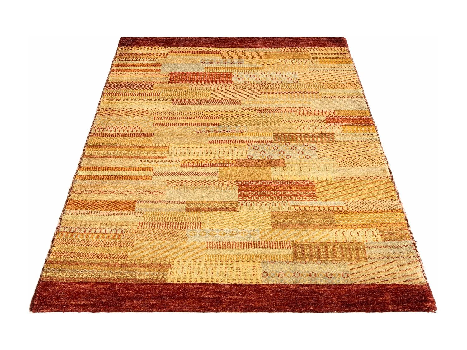 Tapis de laine 99x154 beige Juma