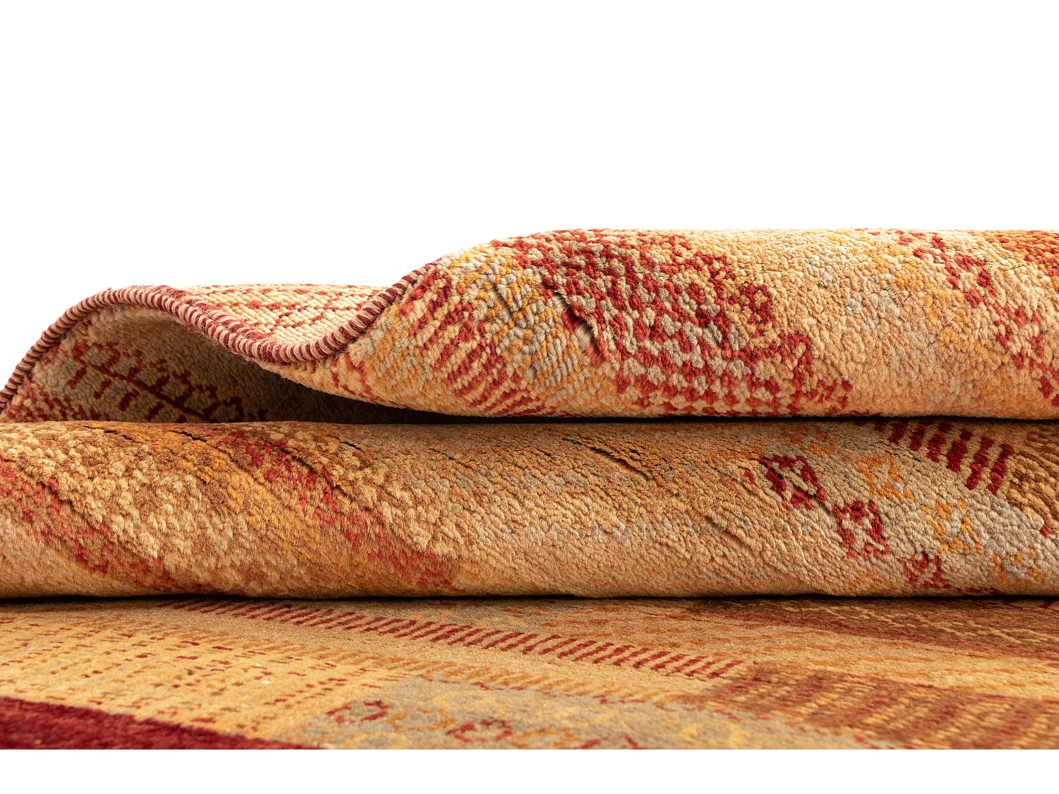 Tapis de laine 99x154 beige Juma