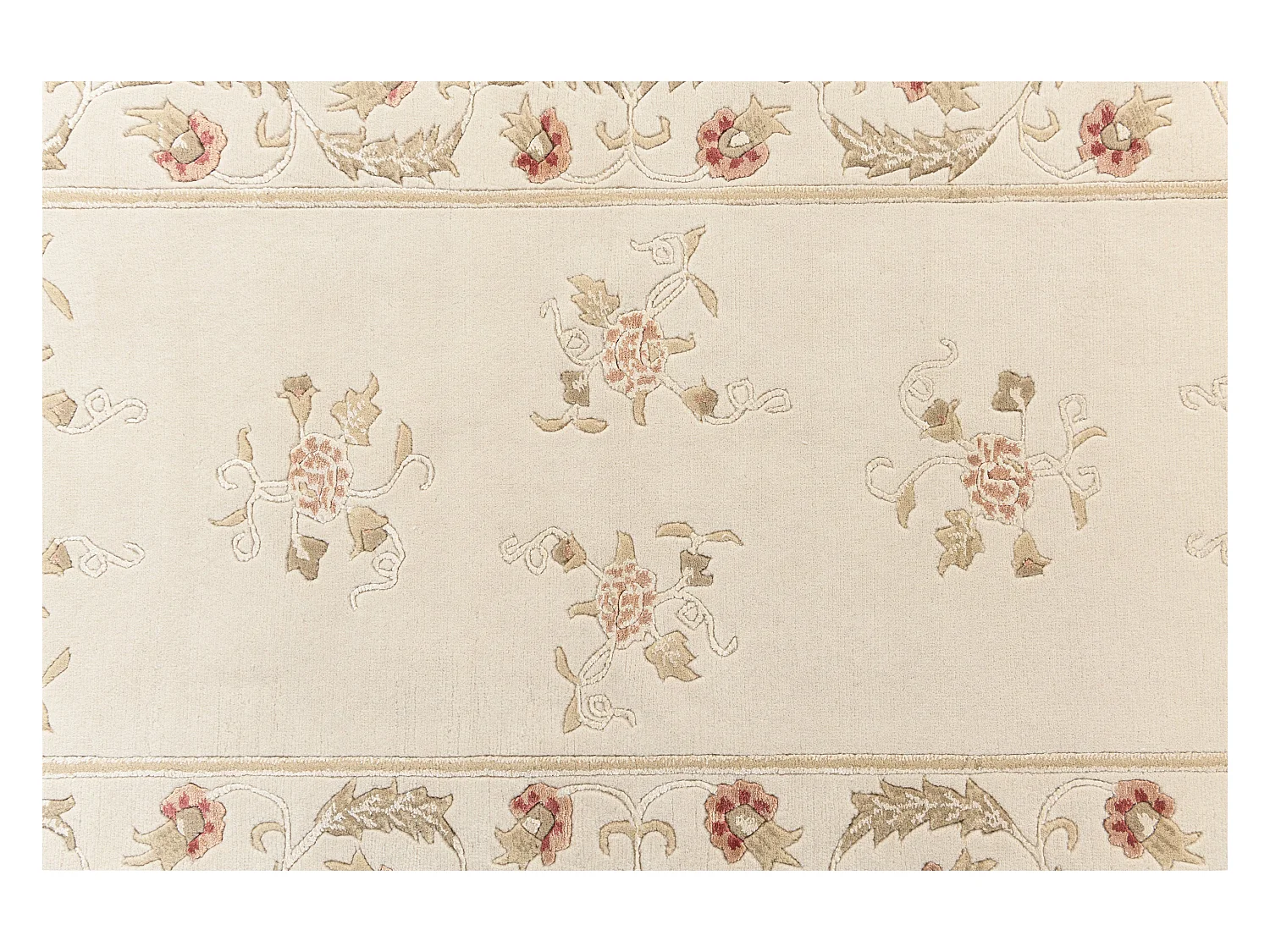Tapis de couloir en laine 79x300 brun Darya