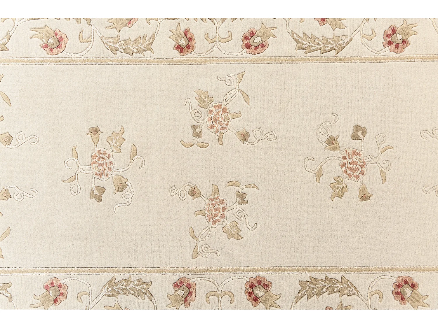 Läufer-Wollteppich 79x300 Braun Darya