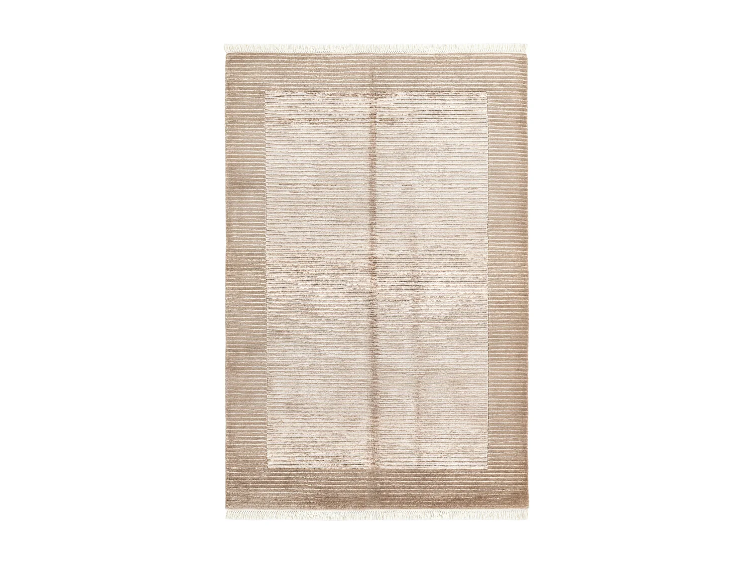 Tapis de laine 119x183 brun Darya