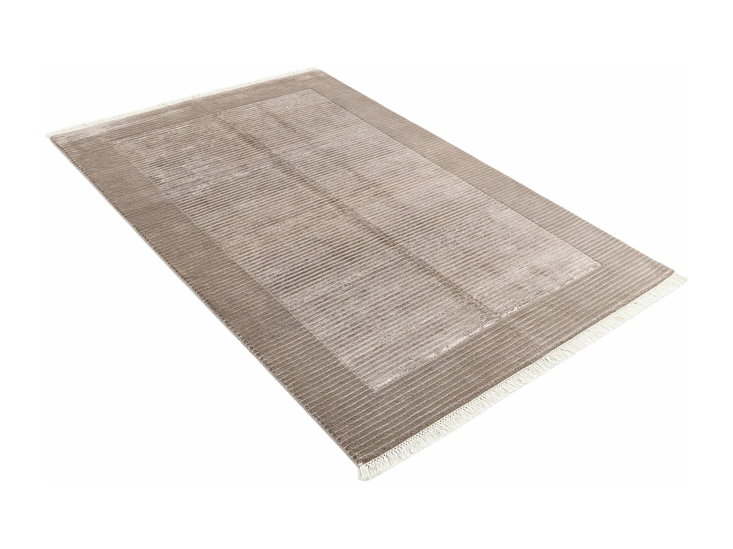 Tapis de laine 119x183 brun Darya