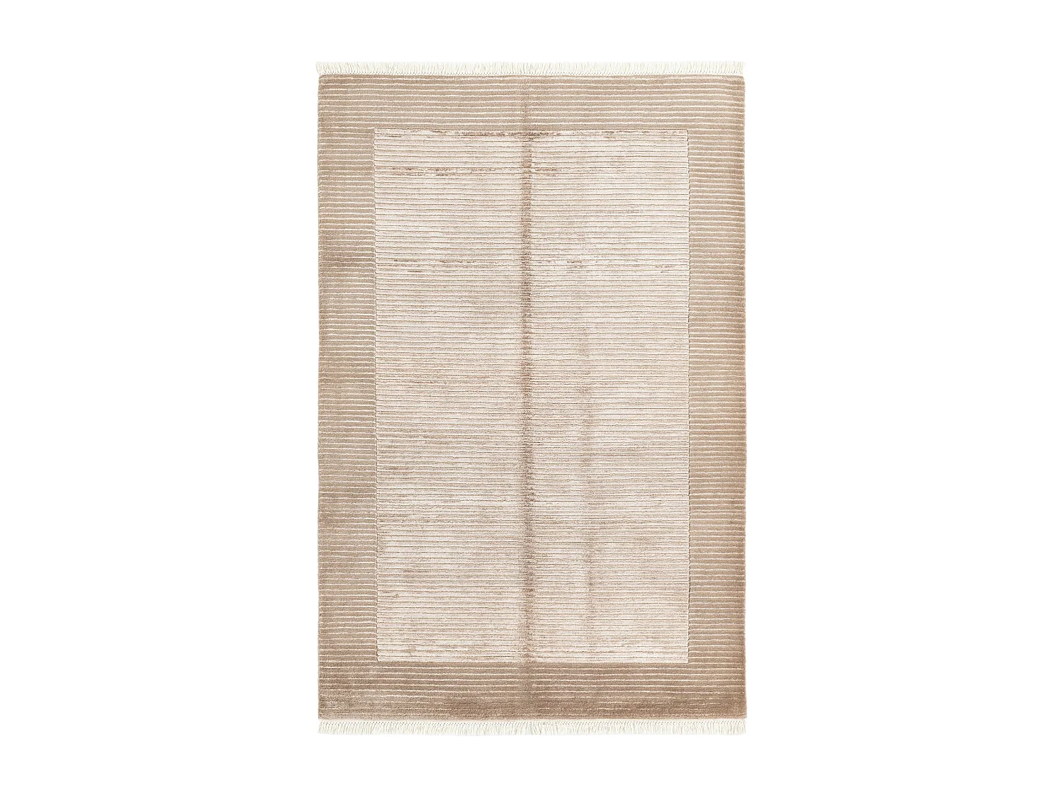 Tapis de laine 119x183 brun Darya