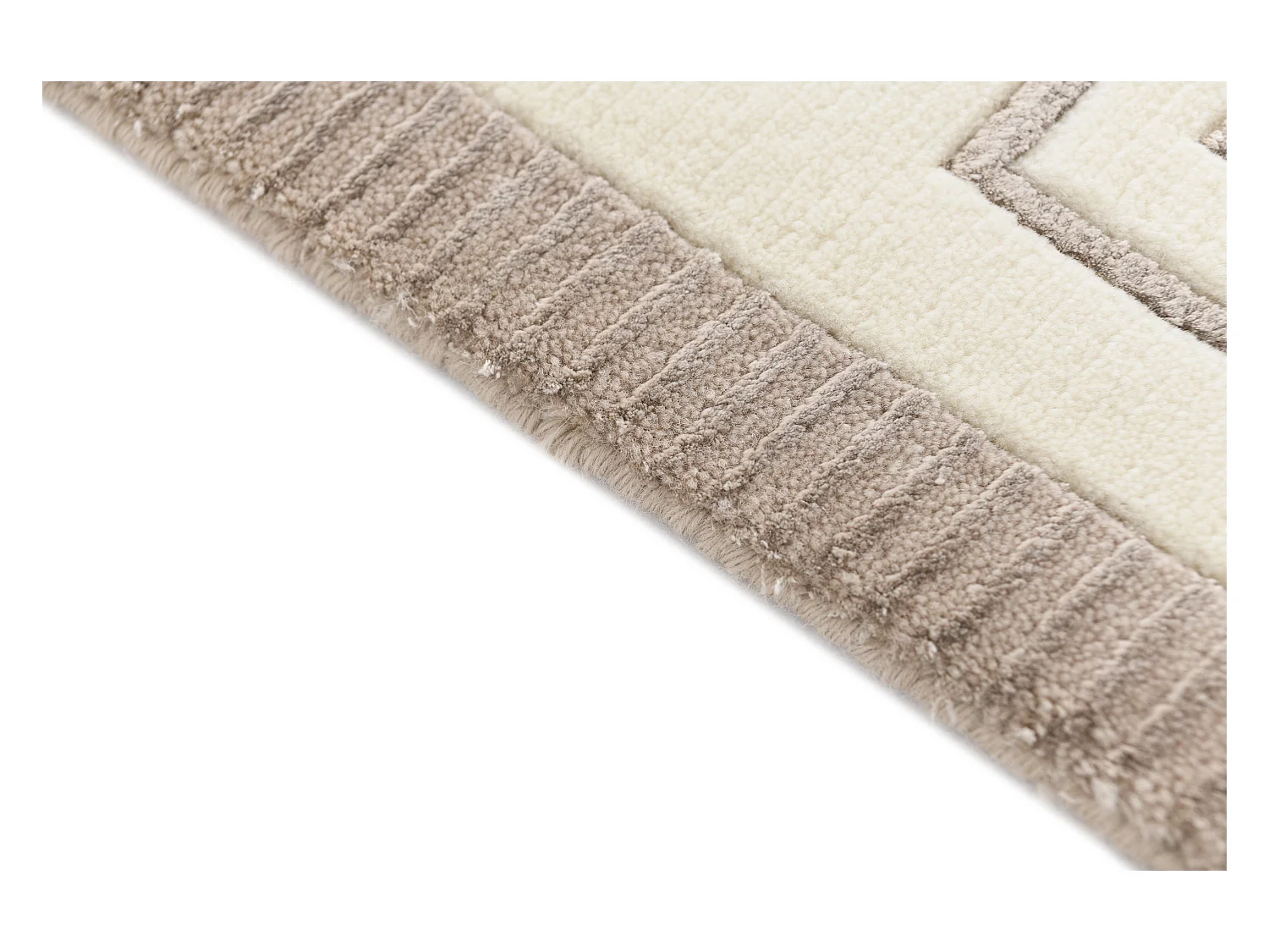 Wollteppich 117x191 Beige Darya