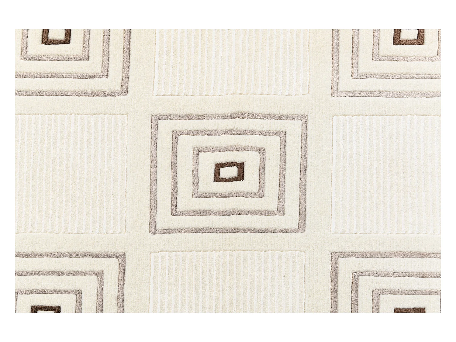 Wollteppich 117x191 Beige Darya