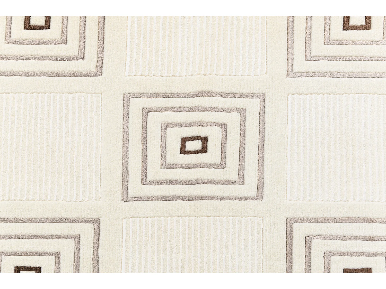 Tapis de laine 117x191 beige Darya