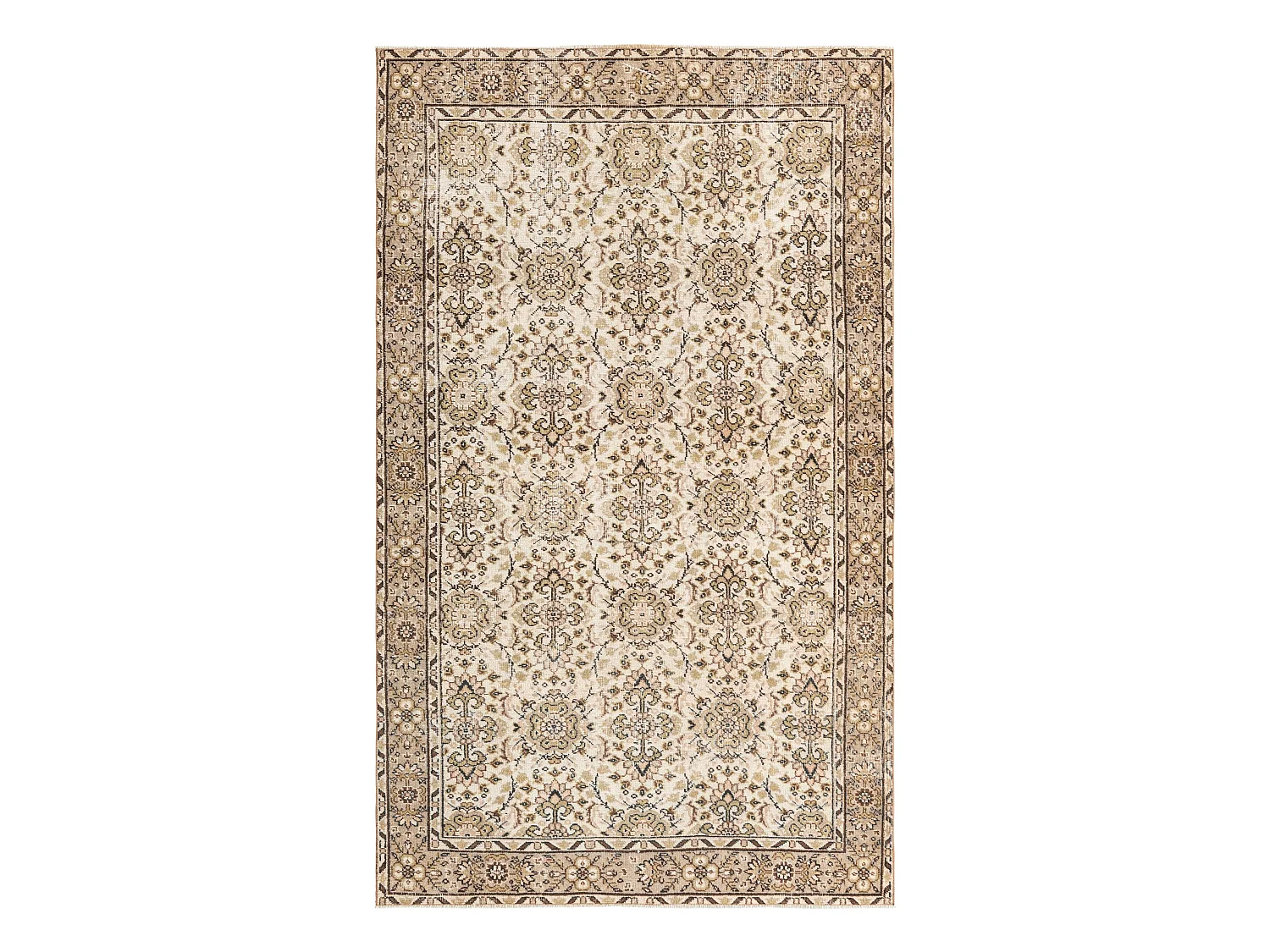 Tapis de laine 157x264 brun Ultra Vintage