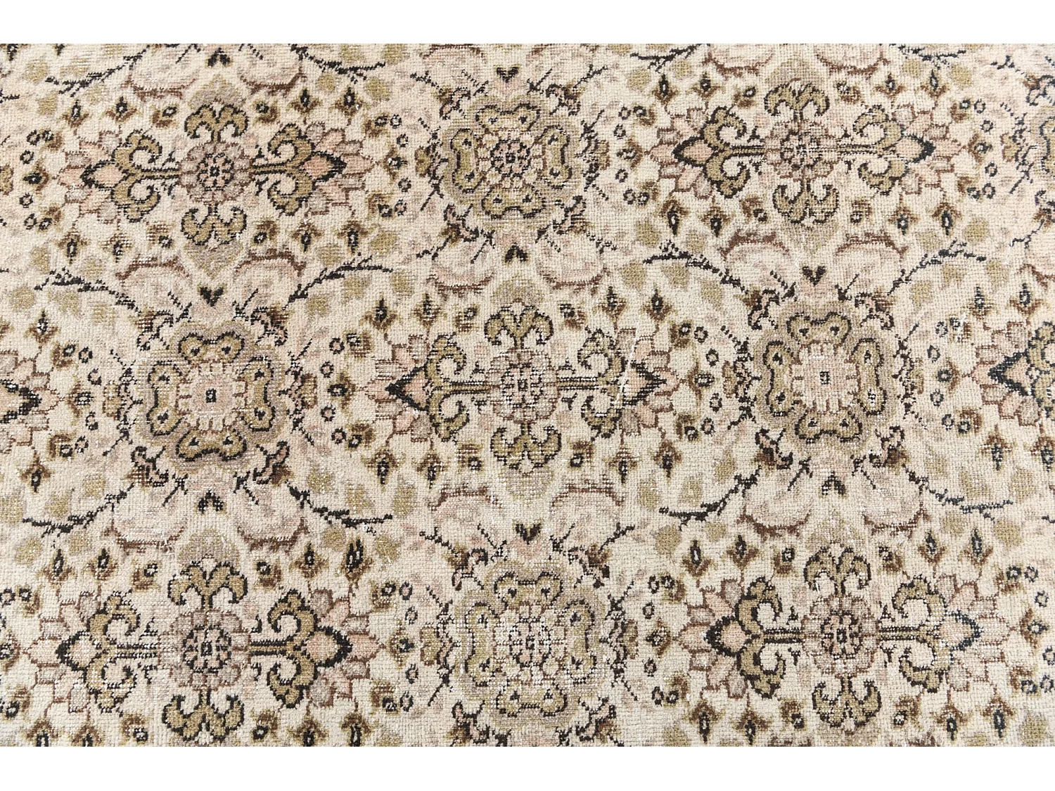 Wollteppich 157x264 Braun Ultra Vintage