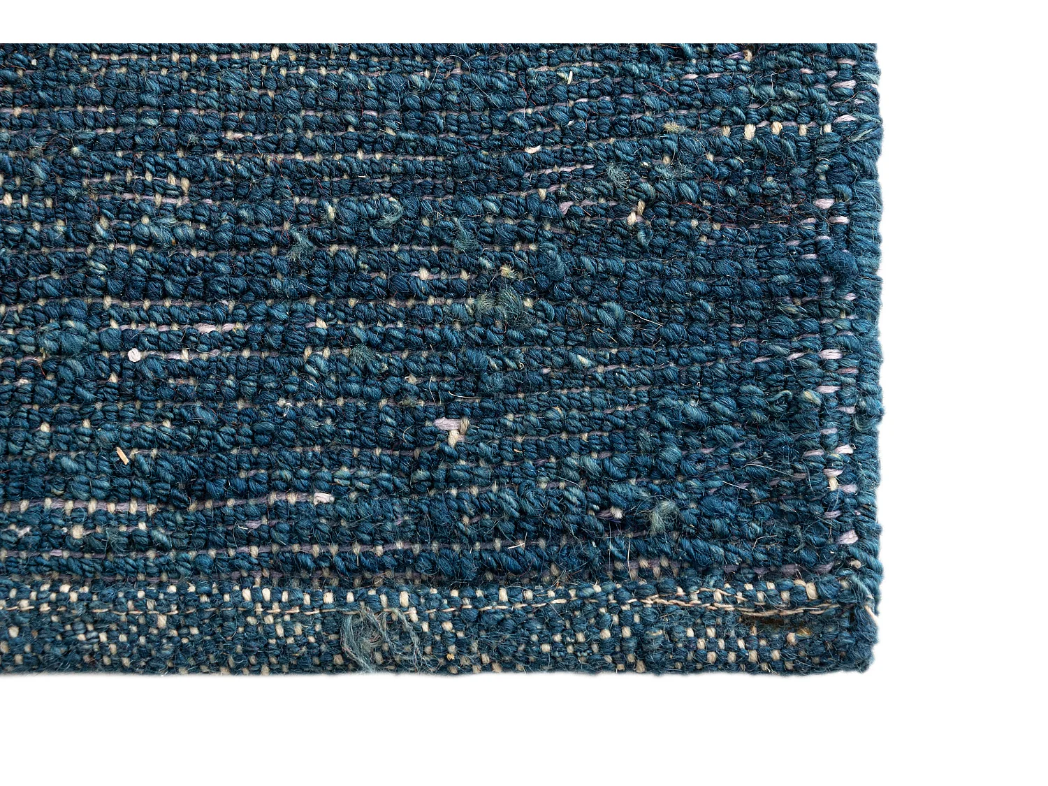 Tapis de laine 45x50 Bleu Gabbeh