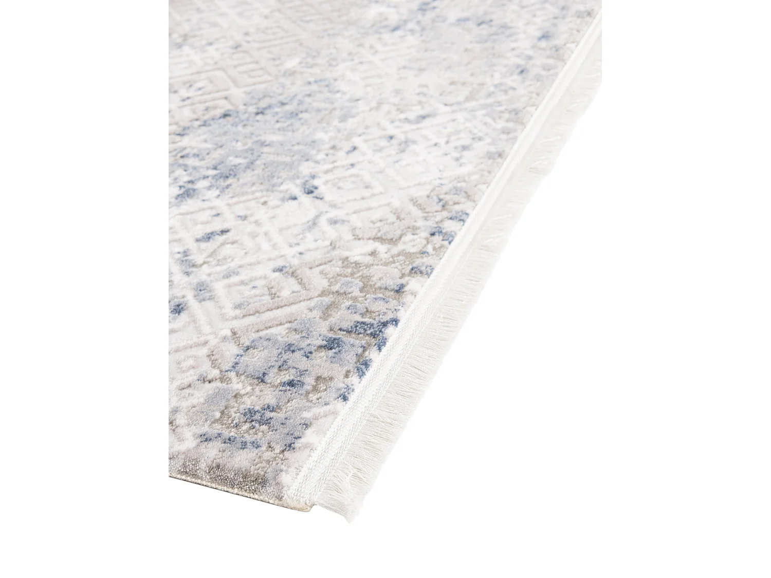 Tapijt 160x160 Blauw Davos Fusion