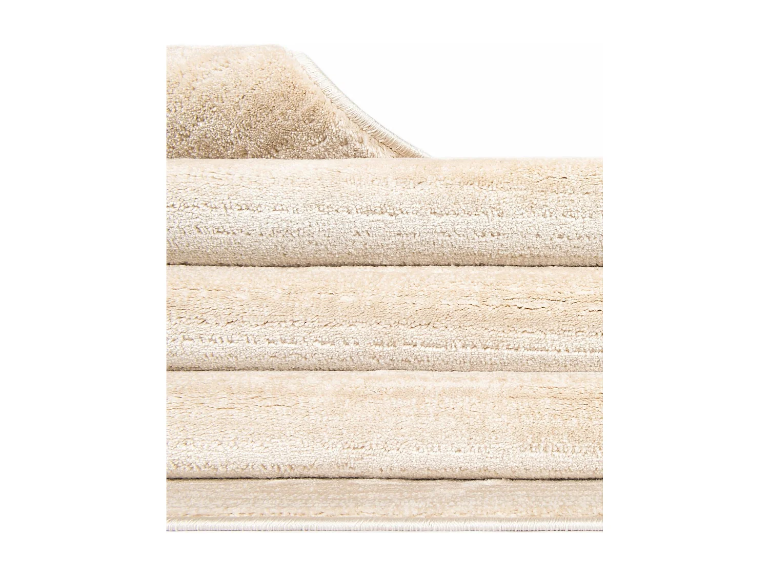 Teppich 160x160 Beige Bellevue