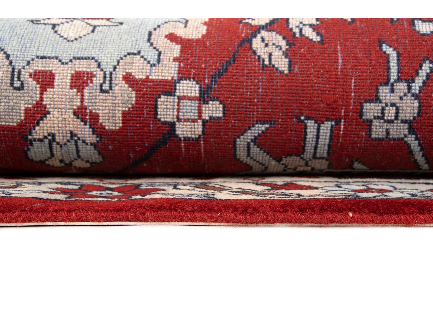 Tapis de laine 252x320 rouge Tabriz