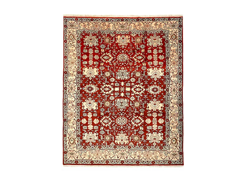 Tapis de laine 252x320 rouge Tabriz