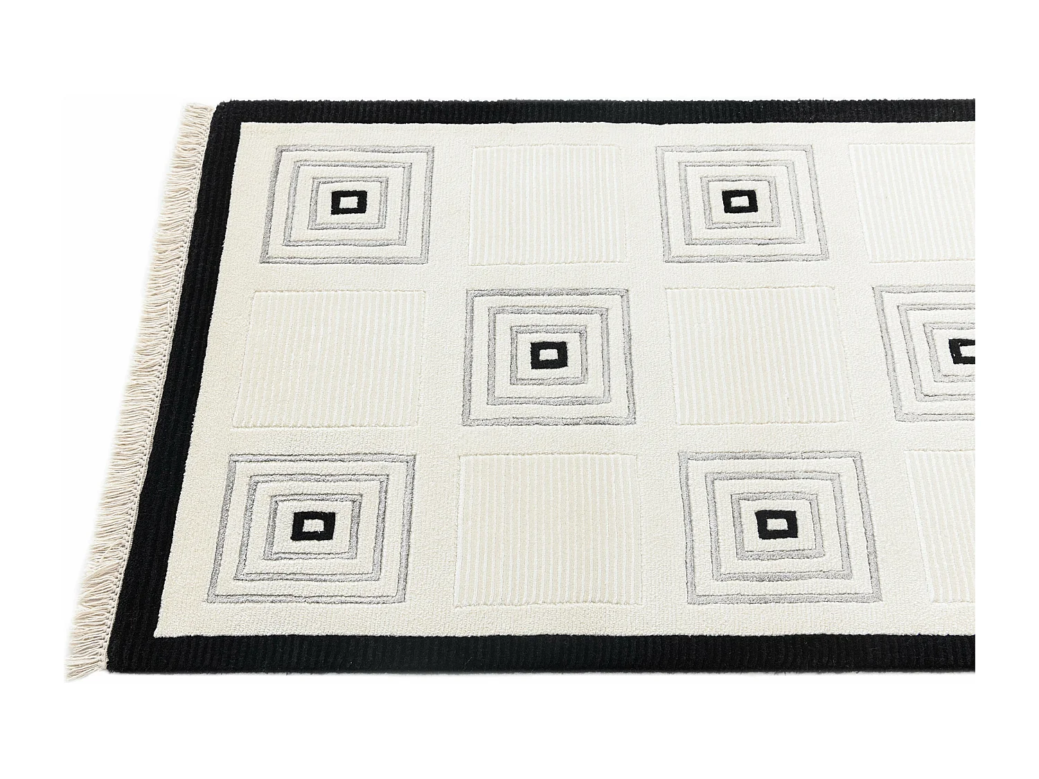 Tappeto per corridoio in lana 79x203 beige Darya