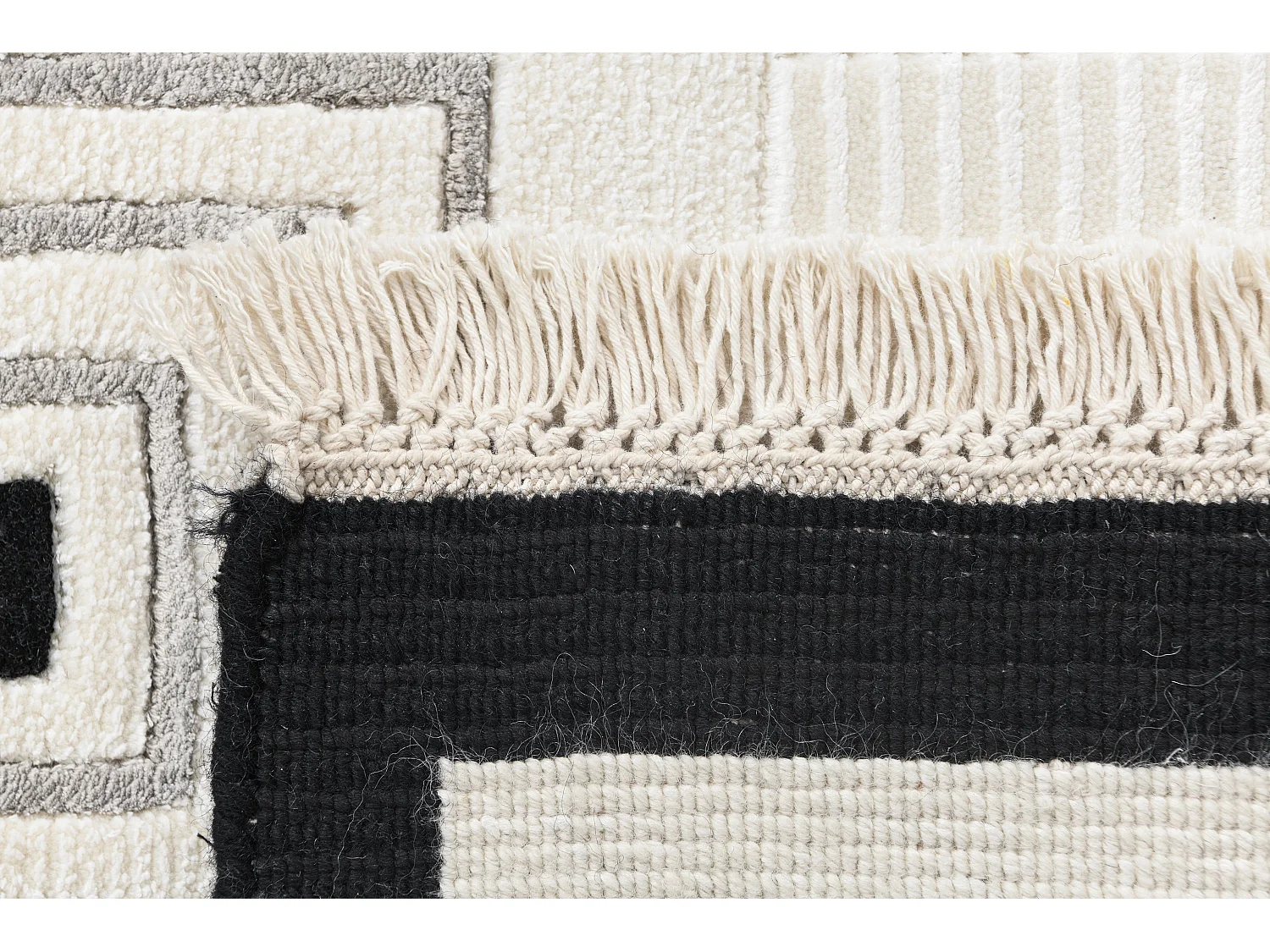 Tappeto per corridoio in lana 79x203 beige Darya