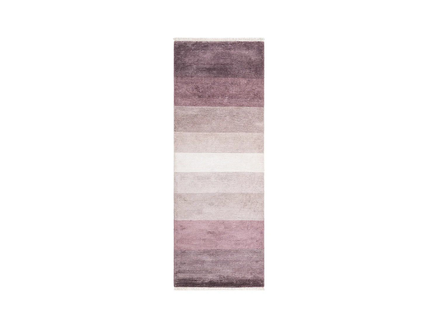 Tapis de couloir en laine 109x300 Violet Darya