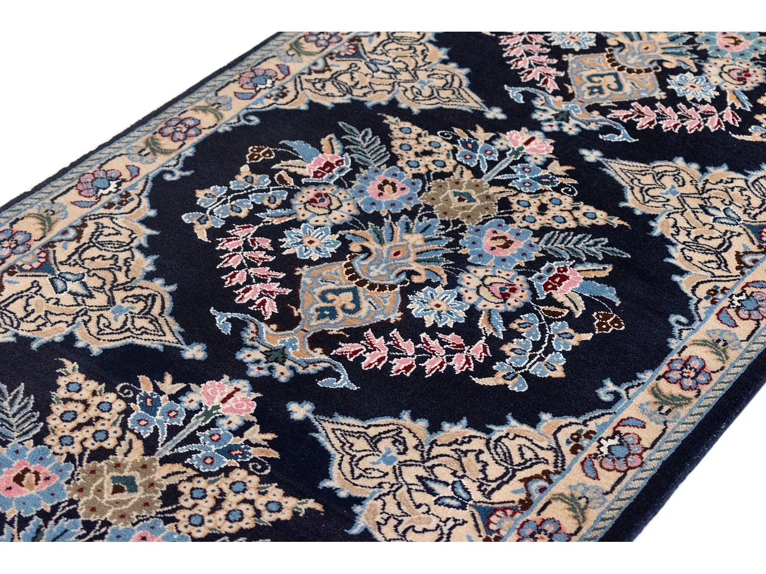 Loper-Woltapijt 203x67 Blauw Nain