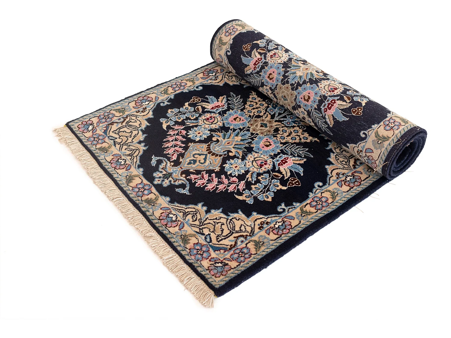 Loper-Woltapijt 203x67 Blauw Nain