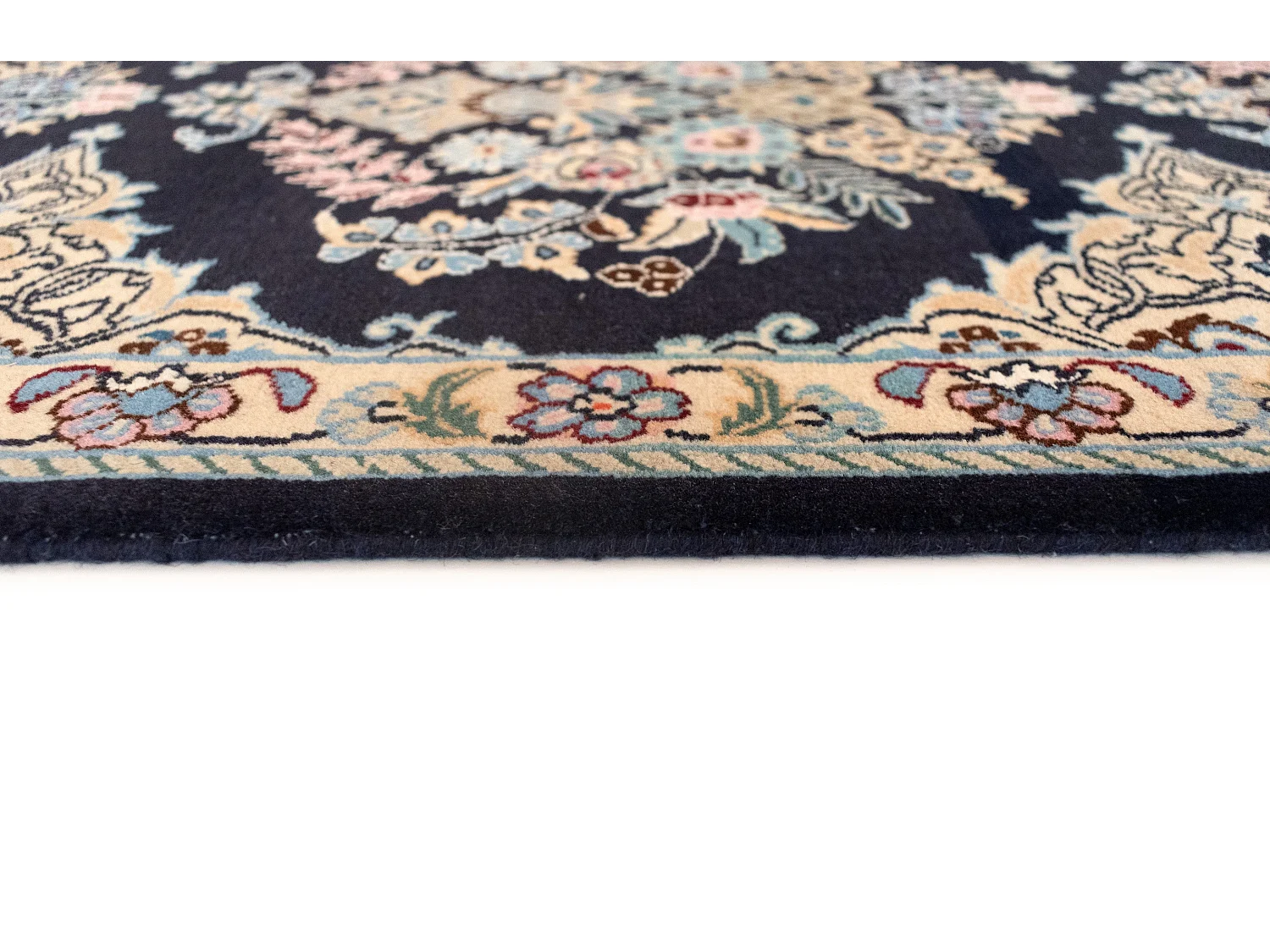 Loper-Woltapijt 203x67 Blauw Nain